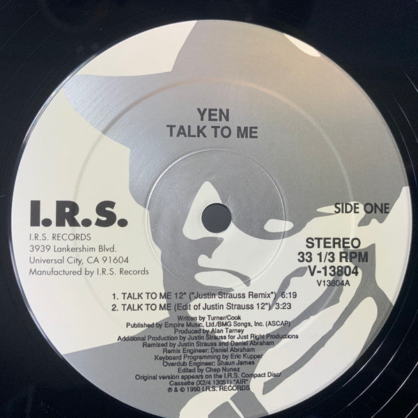 Yen : Talk To Me (12")