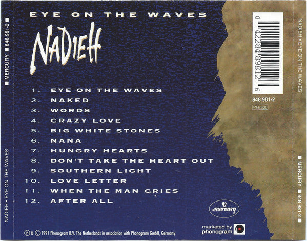 Nadieh : Eye On The Waves (CD, Album)