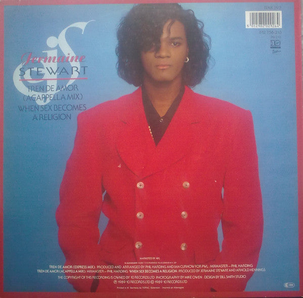 Jermaine Stewart : Tren De Amor (12", Maxi)