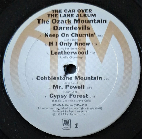 The Ozark Mountain Daredevils : The Car Over The Lake Album (LP, Album)