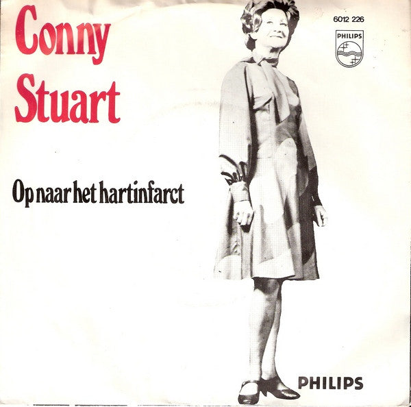 Jenny Arean En Frans Halsema / Conny Stuart : Vluchten Kan Niet Meer / Op Naar Het Hartinfarct (7", Single, RE)