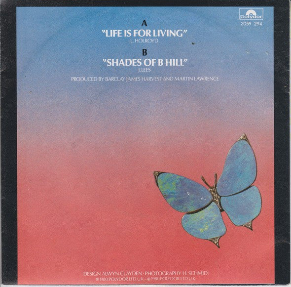 Barclay James Harvest : Life Is For Living (7", Single)