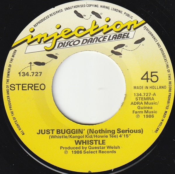 Whistle : Just Buggin' (7", Single)