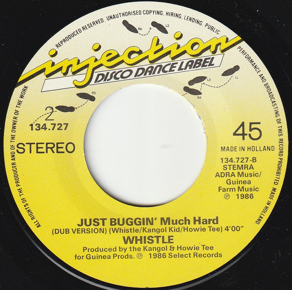 Whistle : Just Buggin' (7", Single)