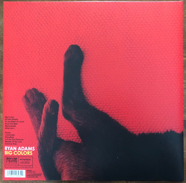 Ryan Adams : Big Colors (LP, Album, Red + 7")