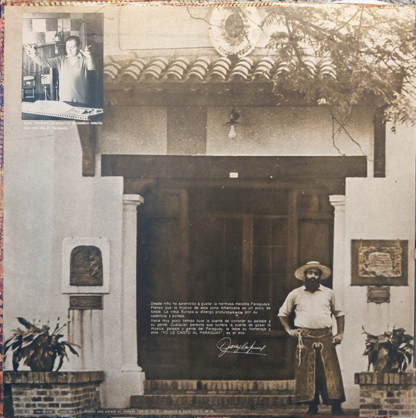Jorge Cafrune : Yo Le Canto Al Paraguay (LP, Album)