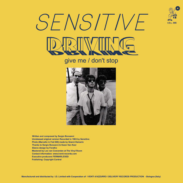 Sensitive (2) : Driving (12", EP, Comp)