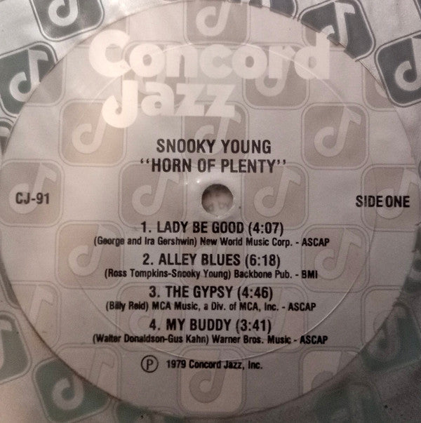 Snooky Young : Horn Of Plenty (LP, Album)