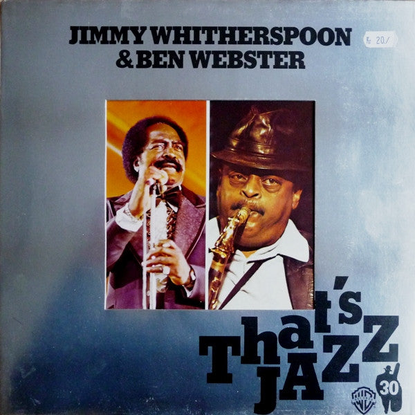 Jimmy Witherspoon & Ben Webster : That's Jazz (LP, RE)