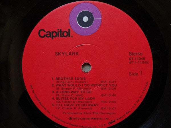 Skylark (3) : Skylark (LP, Album, Win)
