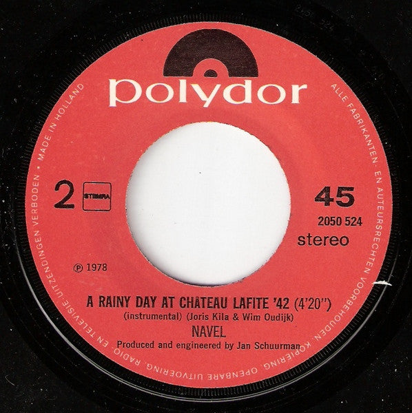 Navel (3) : Only For You (7", Single)