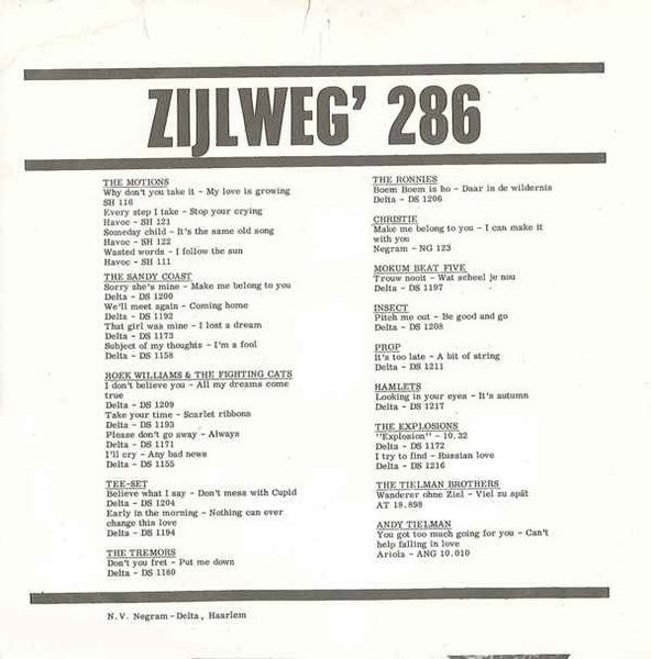 Ronnie En The Ronnies* : Beestjes (7", Single)