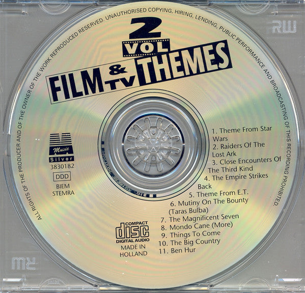 The Hollywood Film Festival Orchestra : Film & TV Themes - Vol. 2 (CD, Comp)