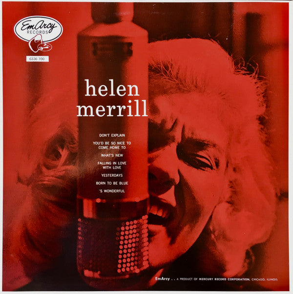 Helen Merrill : Helen Merrill (LP, Album, Mono, RE)