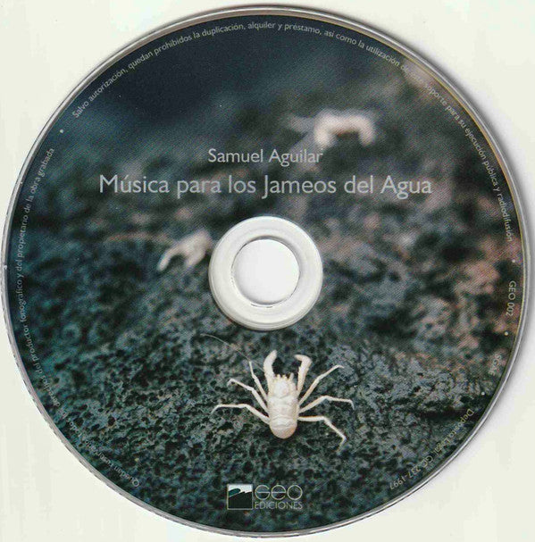 Samuel Aguilar : Música Para Los Jameos Del Agua (CD, Album, Dig)
