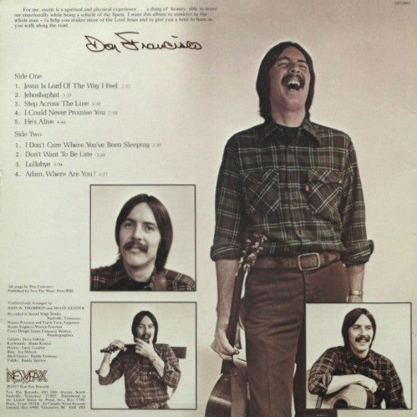 Don Francisco (2) : Forgiven (LP, Album)