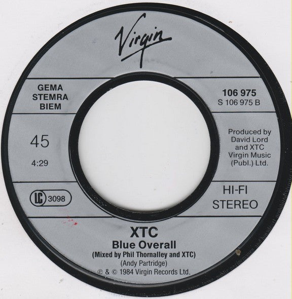 XTC : This World Over (7")