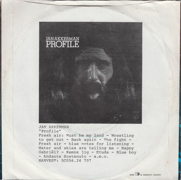 Jan Akkerman : Blue Boy (7", Single)