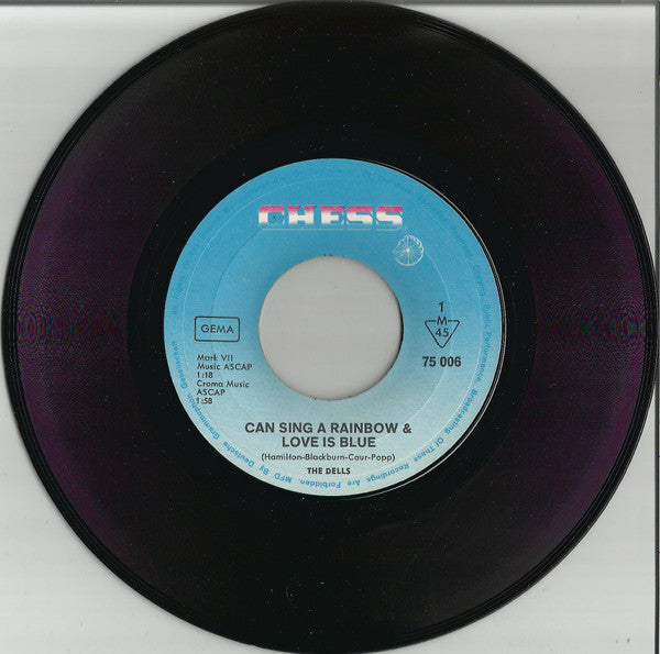 The Dells : Love Is Blue (7", Single)