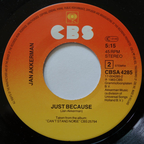 Jan Akkerman : Piétons (7", Single)