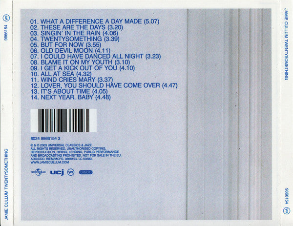 Jamie Cullum : Twentysomething (CD, Album)
