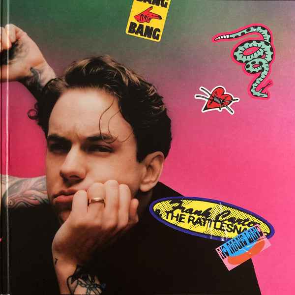 Frank Carter & The Rattlesnakes : Sticky (LP, Album, Ltd, Cle)