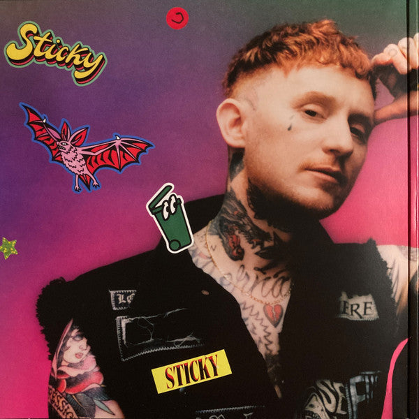 Frank Carter & The Rattlesnakes : Sticky (LP, Album, Ltd, Cle)