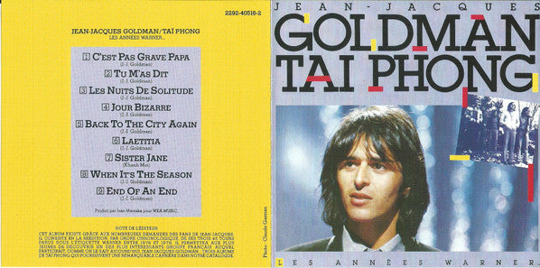 Jean-Jacques Goldman / Taï Phong : Les Années Warner (CD, Comp, RE)