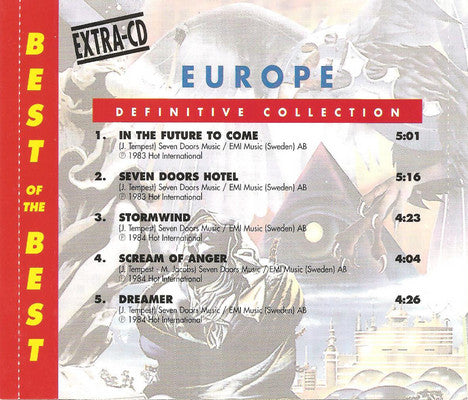 Europe (2) : Definitive Collection (2xCD, Comp)