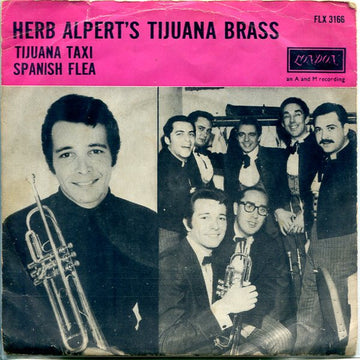 Herb Alpert & The Tijuana Brass : Tijuana Taxi (7", Mono)