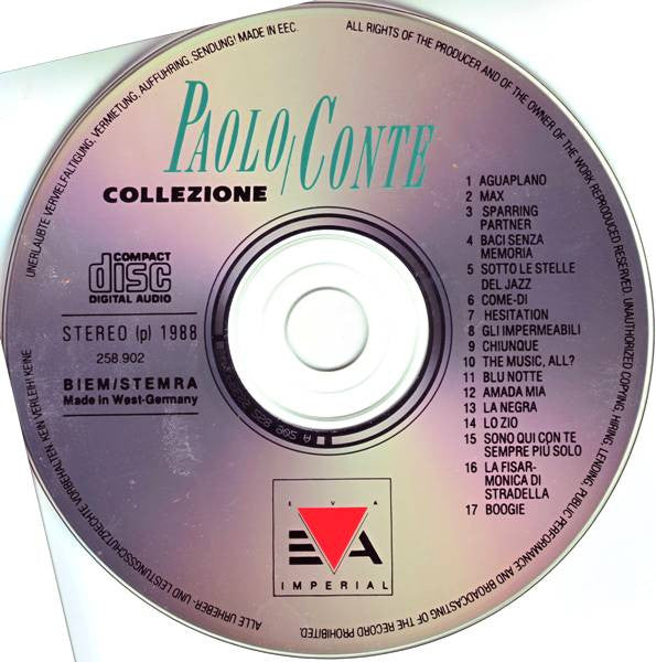 Paolo Conte : Collezione (CD, Comp)