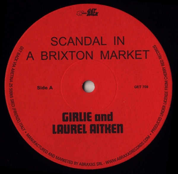 Girlie And Laurel Aitken* : Scandal In A Brixton Market (LP, Album, Mono, RE)