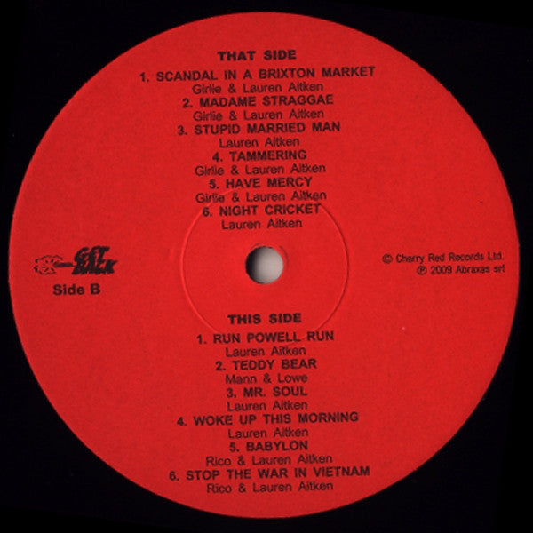 Girlie And Laurel Aitken* : Scandal In A Brixton Market (LP, Album, Mono, RE)