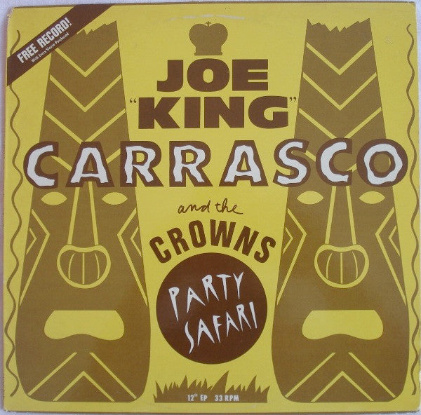 Joe King Carrasco & The Crowns : Party Safari (12", EP)