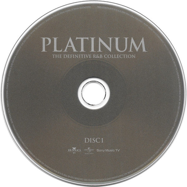 Various : Platinum - The Definitive R&B Collection (2xCD, Comp)