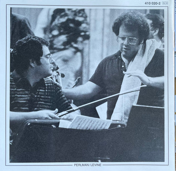 Wolfgang Amadeus Mozart • Itzhak Perlman • Wiener Philharmoniker • James Levine (2) : Violinkonzerte - Violin Concertos Nos. 3 & 5 (CD, Album, RE)