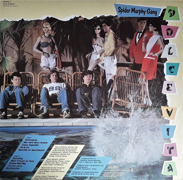 Spider Murphy Gang : Dolce Vita (LP, Album, Club, RE)