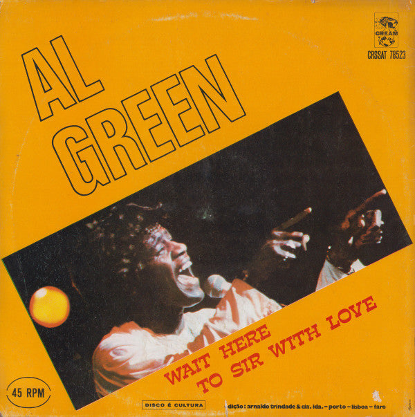 Al Green : Wait Here / To Sir With Love (12", Single)