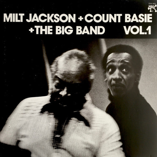 Milt Jackson + Count Basie Big Band : Milt Jackson + Count Basie + The Big Band Vol. 1 (LP)