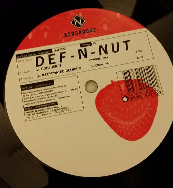 Def-N-Nut : Confusion (12")
