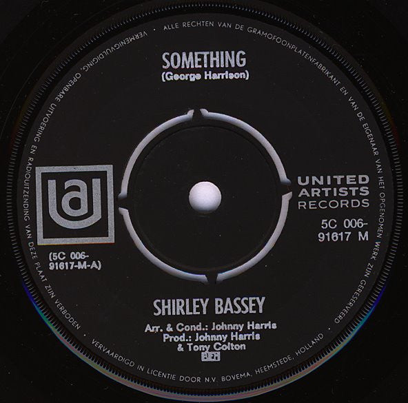 Shirley Bassey : Something (7", Single)