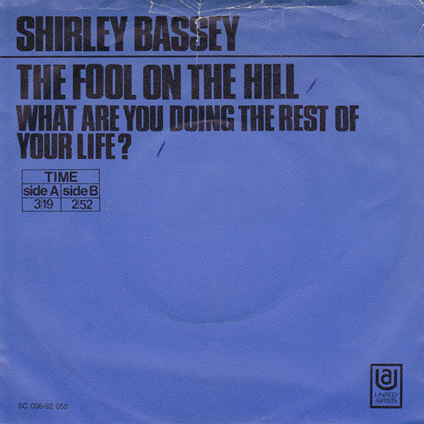 Shirley Bassey : The Fool On The Hill (7", Single)