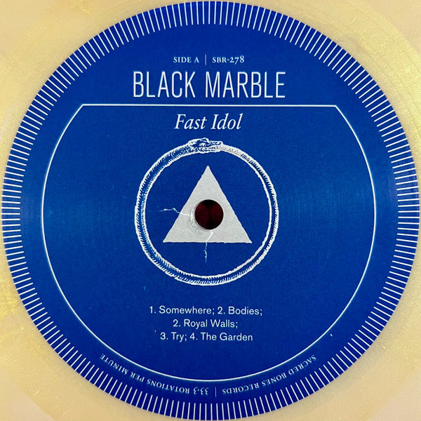 Black Marble : Fast Idol (LP, Album, Ltd, Gol)