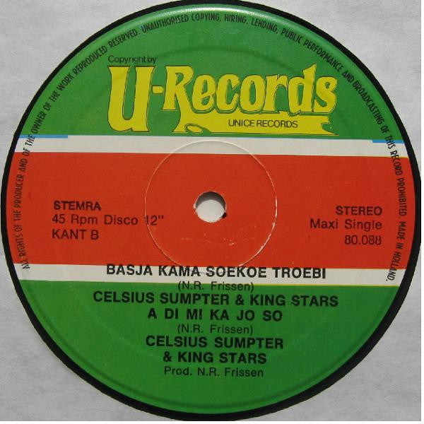 The King Stars : Basja Kama Soekoe Troebi (12", Maxi)