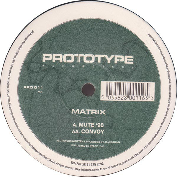 Matrix : Mute '98 / Convoy (12")