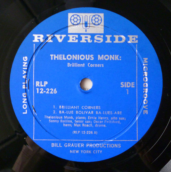 Thelonious Monk : Brilliant Corners (LP, Album, Mono, RP)