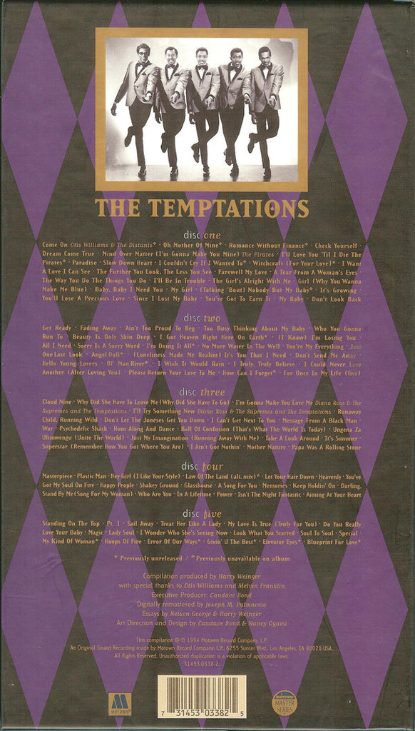 The Temptations : Emperors Of Soul (5xCD, Comp, Mono, RM)