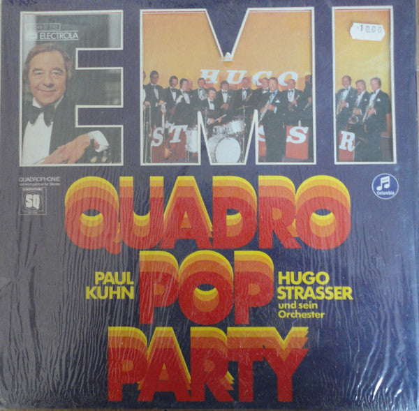 Paul Kuhn - Hugo Strasser Und Sein Tanzorchester : Quadro Pop Party (LP, Album, Quad)