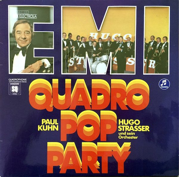Paul Kuhn - Hugo Strasser Und Sein Tanzorchester : Quadro Pop Party (LP, Album, Quad)