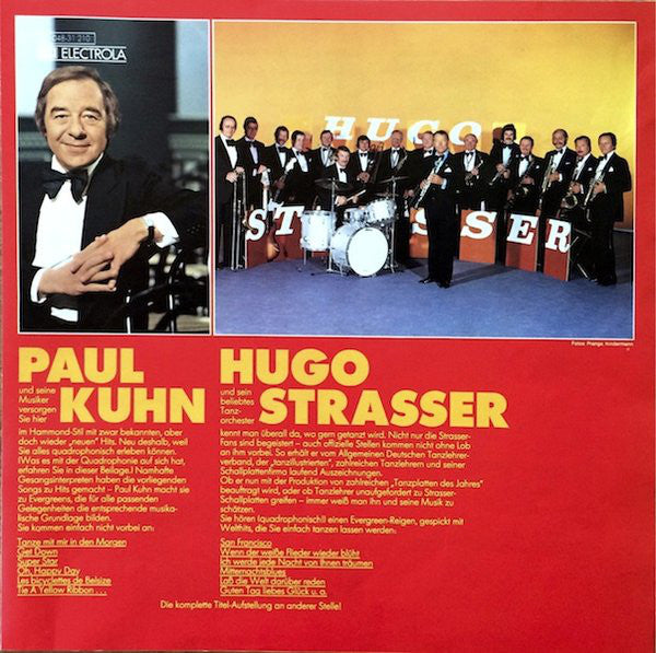 Paul Kuhn - Hugo Strasser Und Sein Tanzorchester : Quadro Pop Party (LP, Album, Quad)